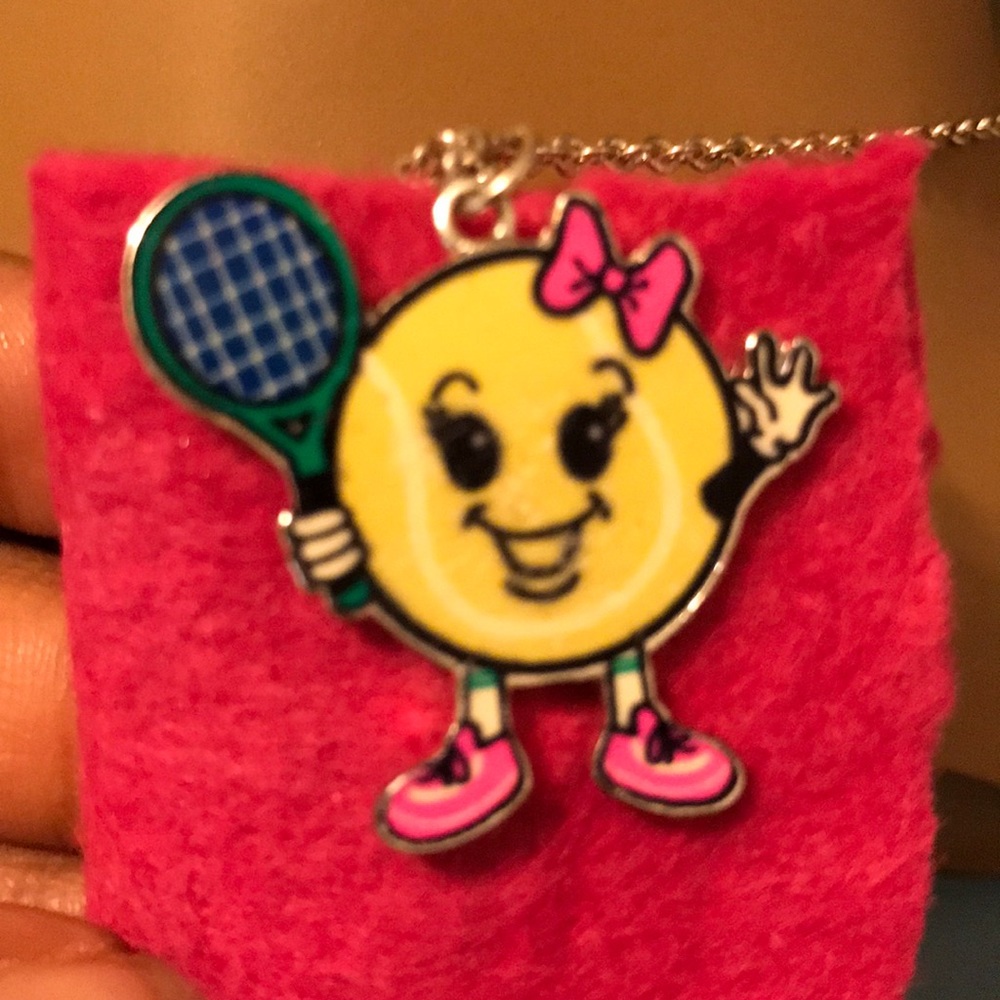 Tennis necklace for kids🎾